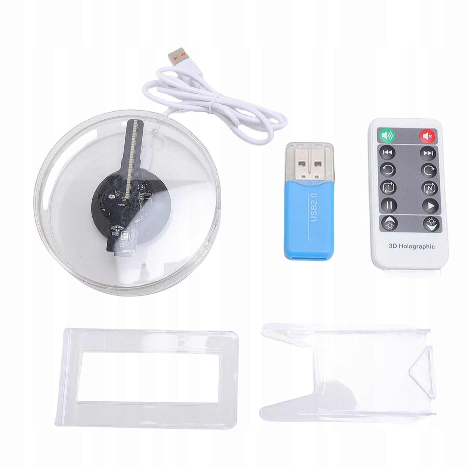 3D hologram fan with Wi app -Fi remote control 1080x1600 Resolution 5P Brand no brand