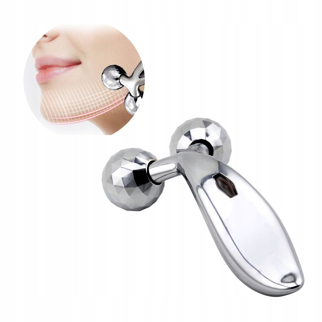 3D roller massager for body face