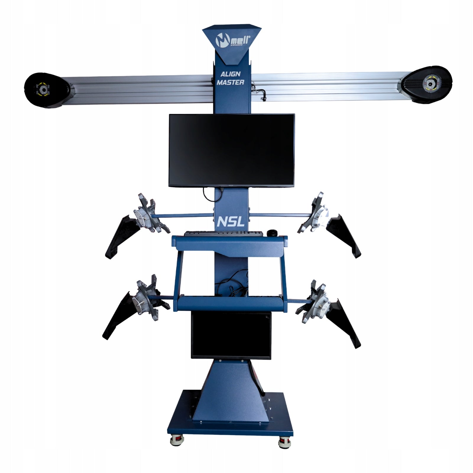 3D wheel geometry system ALIGN MASTER NSL measurement 4 wheels HD online database Manufacturer code ALIGN MASTER NSL