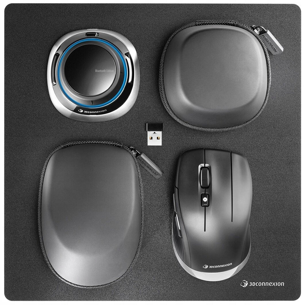 3Dconnexion optical 7-button cordless mouse