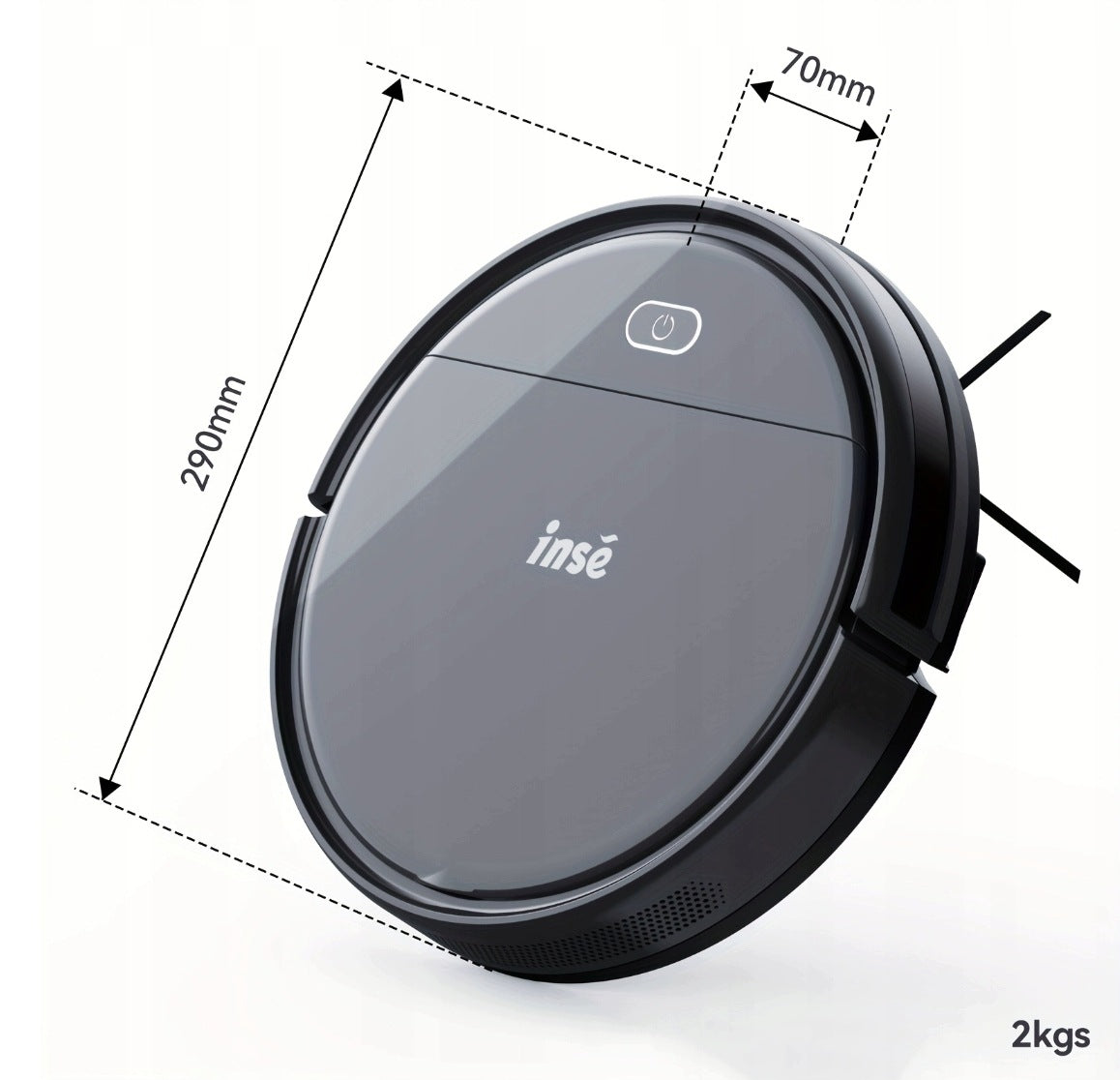 3IN1 MOPPING ROBOT 9000 PA WITH MOP CLEANING STATION 2000MAH Brand no brand