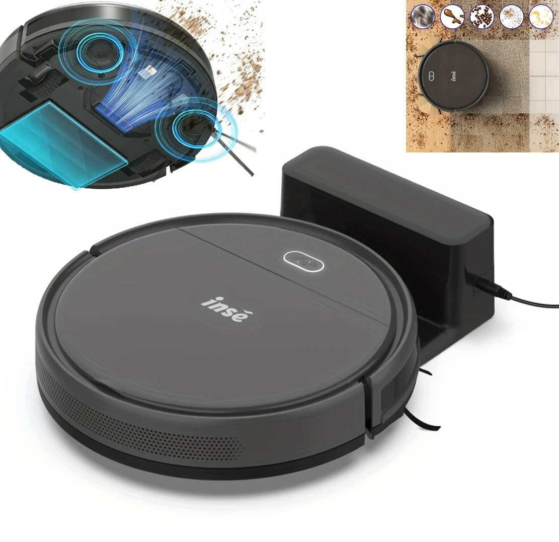 3IN1 MOPPING ROBOT 9000 PA WITH MOP CLEANING STATION 2000MAH