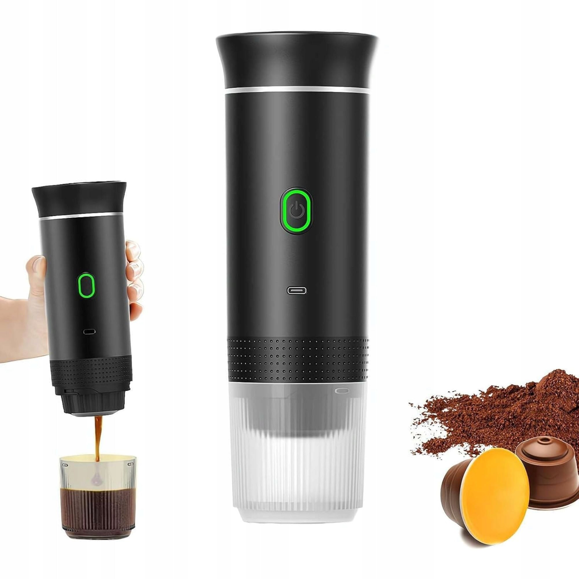 3IN1 PORTABLE COFFEE MAKER – CAPSULES AND GROUND COFFEE - ESPRESSNA Packaging status original
