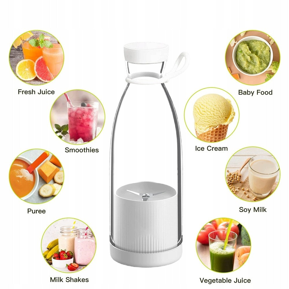 3IN1 PORTABLE CUP BLENDER FOR SMOOTHIE COCKTAIL FOR USB TOURIST Manufacturer code BLENDER KIELICHOWY DOMOWY PRZENOŚNY KABEL USB