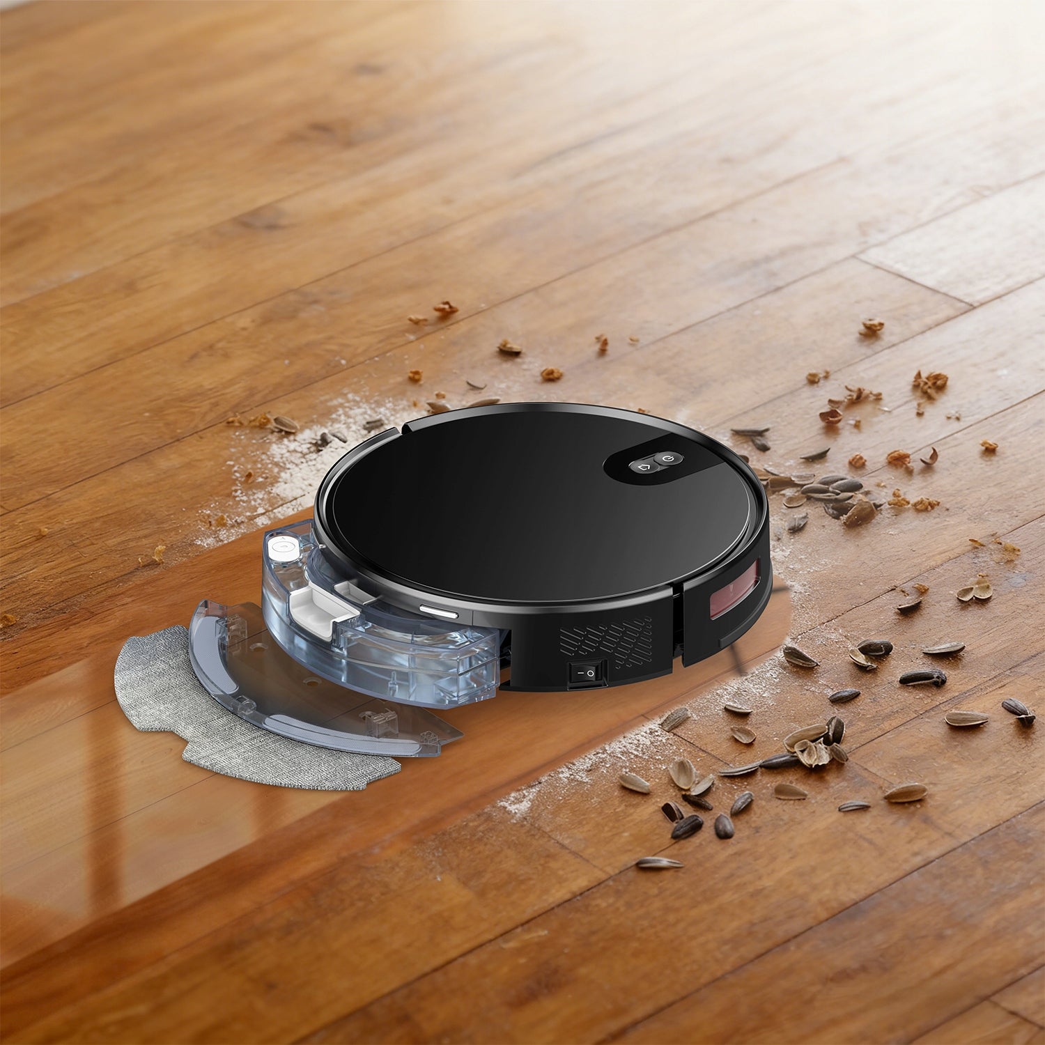 3IN1 ROBOT CLEANING MOPPING VACUUM CLEANER BLACK 2300PA Brand Xiaomi
