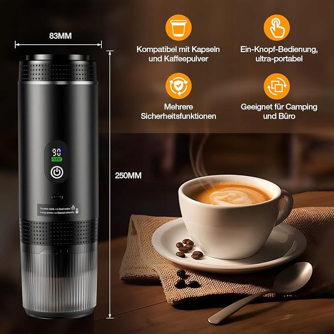 3IN1 USB-C 20 BAR PORTABLE COFFEE MAKER | 7500 mAh| CAR Brand no brand