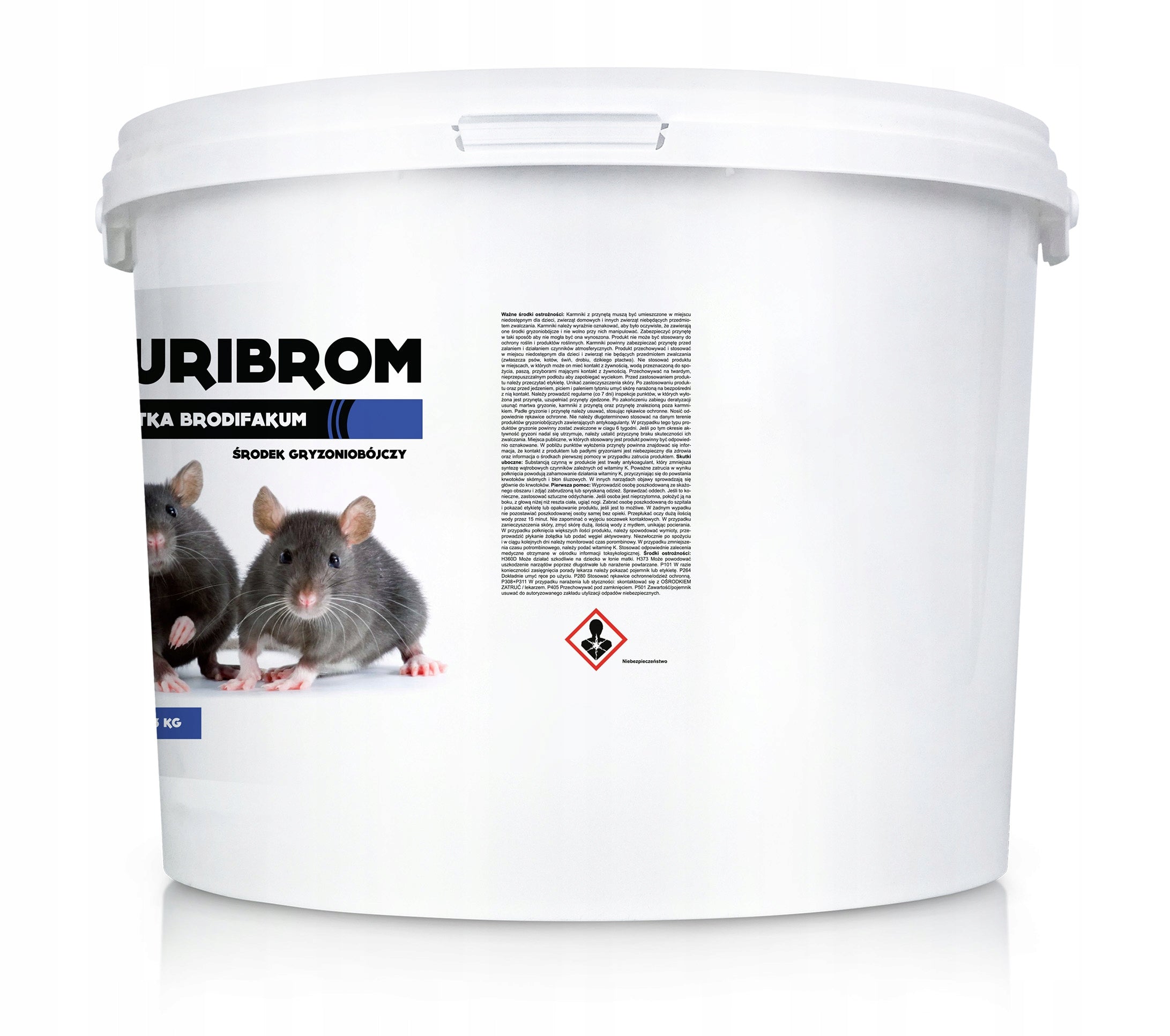 3KG ULTRA STRONG MOUSE POISON RAT POISON MURIBROM WAX CUBE Manufacturer code 2935