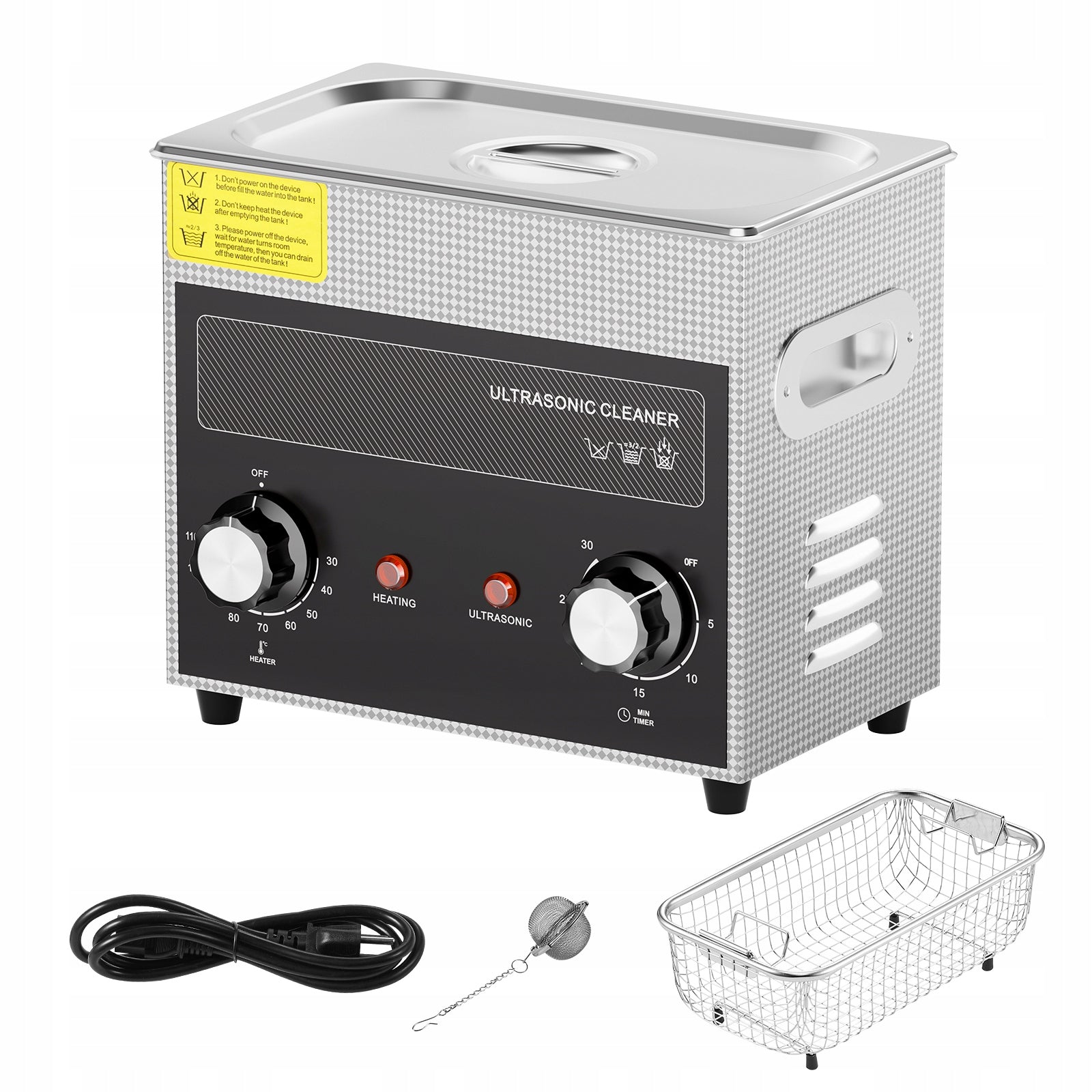 3L 120W Stainless Steel Ultrasonic Cleaner For Commercial Use