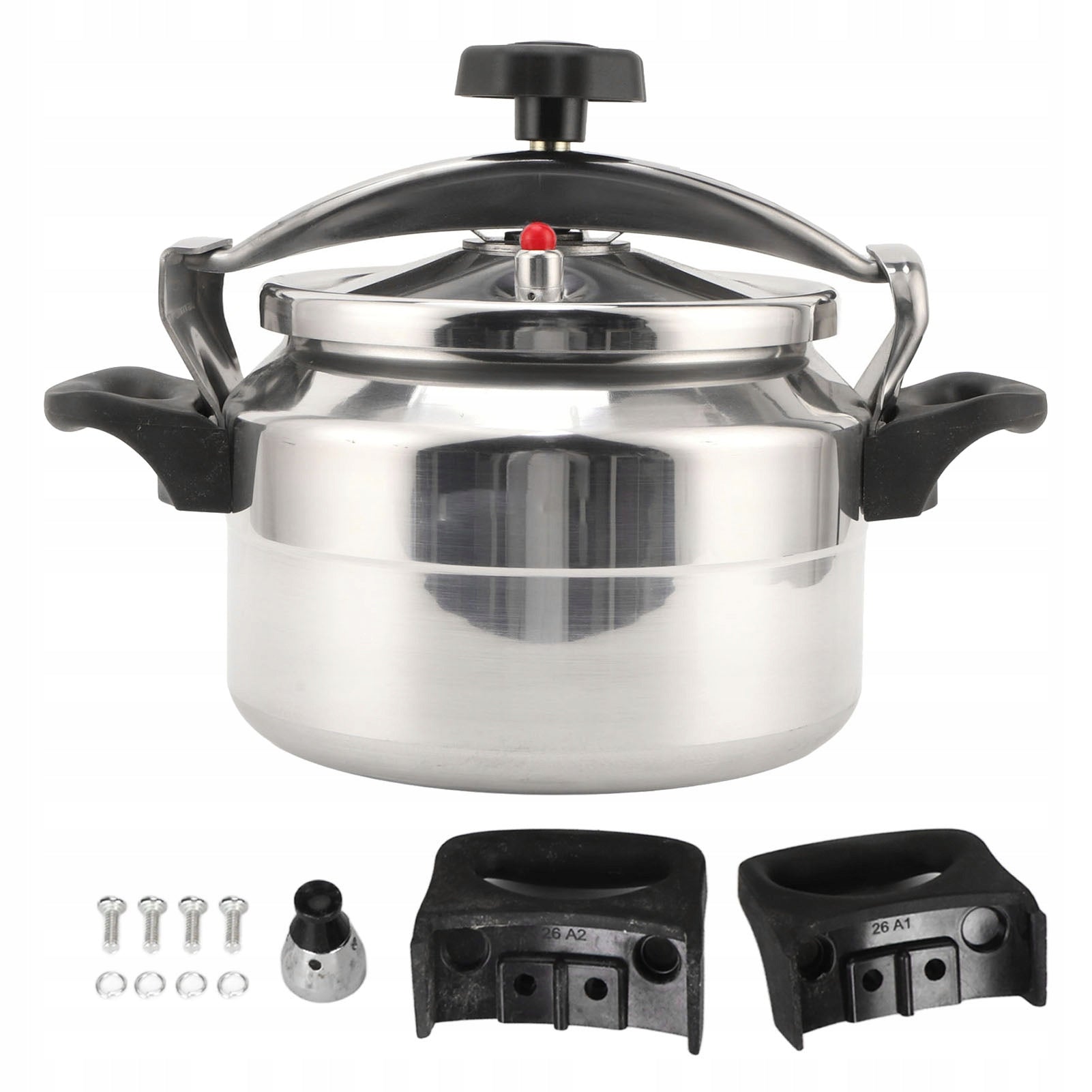 3L Aluminum Alloy Pressure Cooker Explosion Proof High Pressure T2