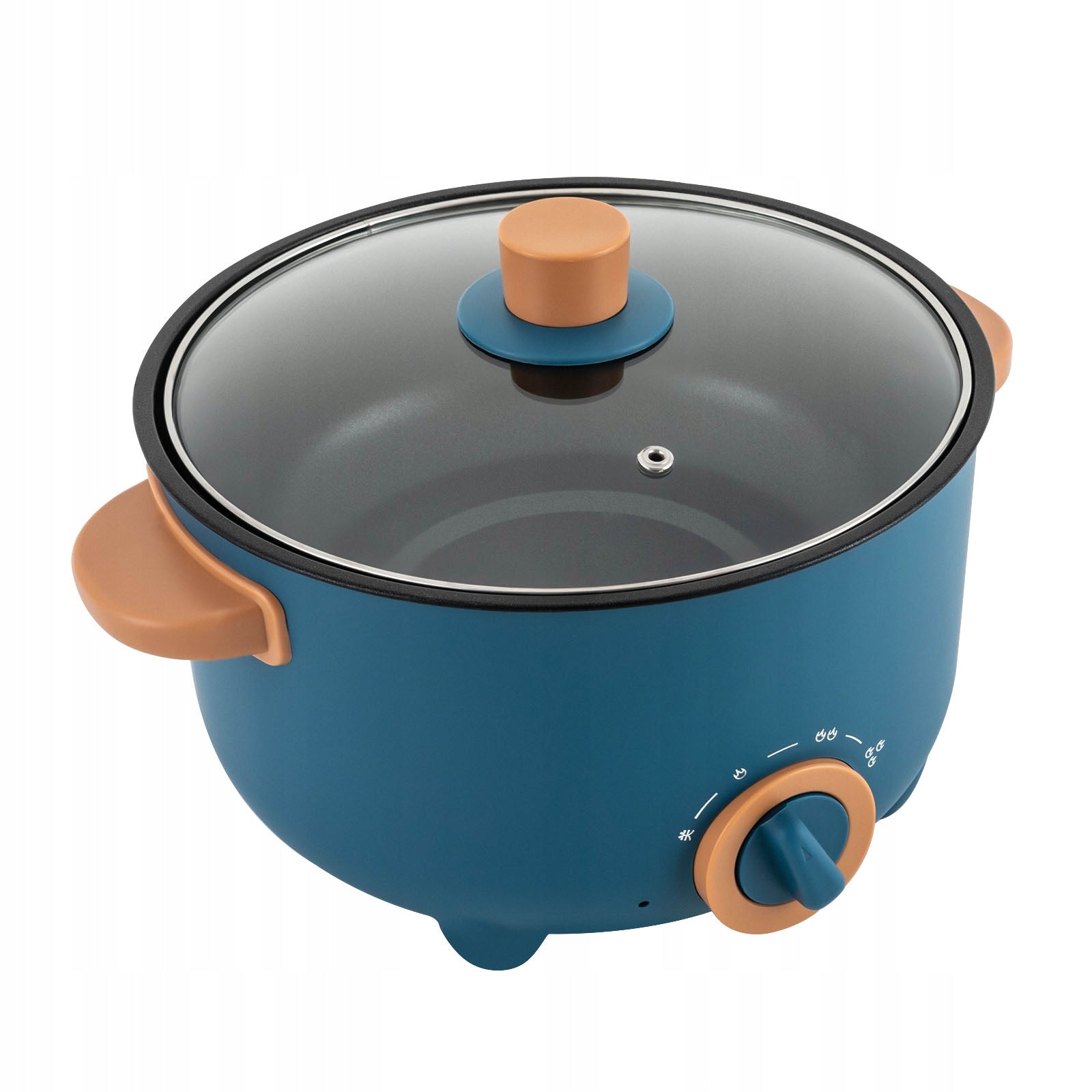 3L PORTABLE ELECTRIC HOT POT blue cai