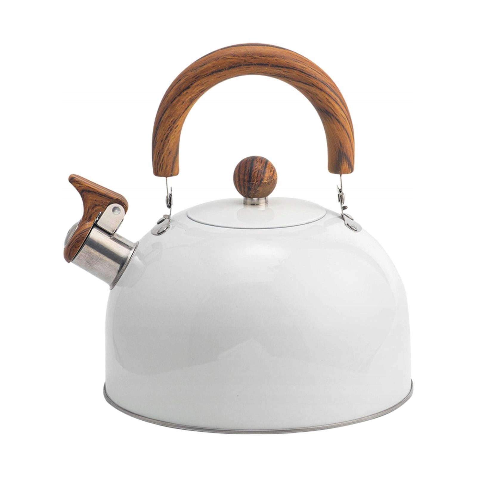 3L Stainless Steel Tea Pot for Stovetop Top Lightweight Cookware Easy to