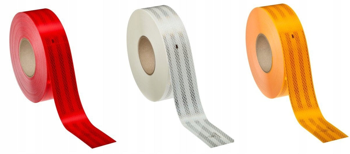 3M 983-72 Reflective tape CONTOUR self-adhesive 55mm/1m red EAN (GTIN) 08887862348615