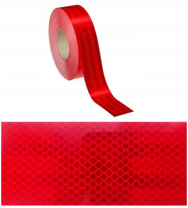 3M 983-72 Reflective tape CONTOUR self-adhesive 55mm/1m red