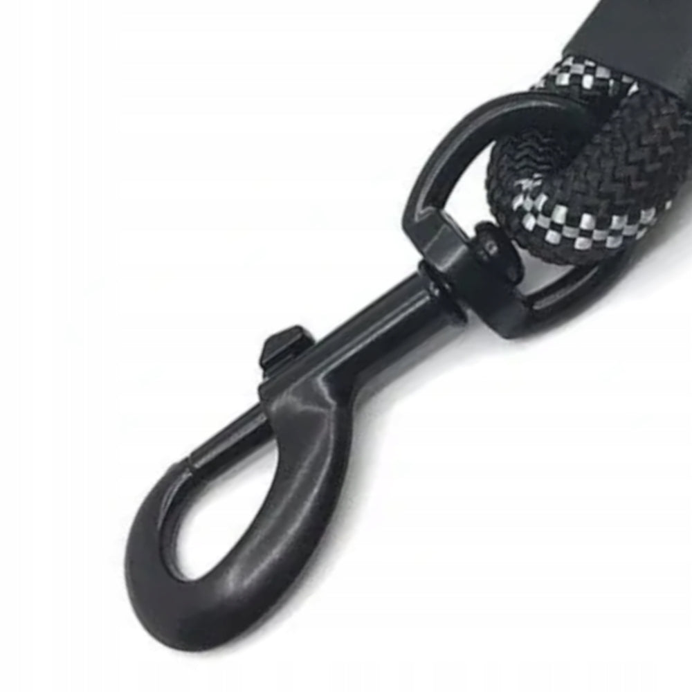 3M DOG LEASH REFLECTIVE LONG EXTRA STRONG TRAINING THICK DURABLE Color black