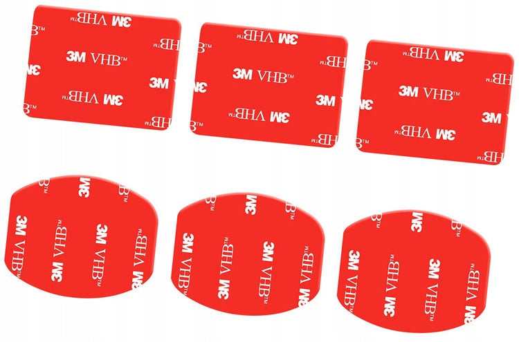 3M GoPRO Sticker Set 6pcs Sticker VHB Tape