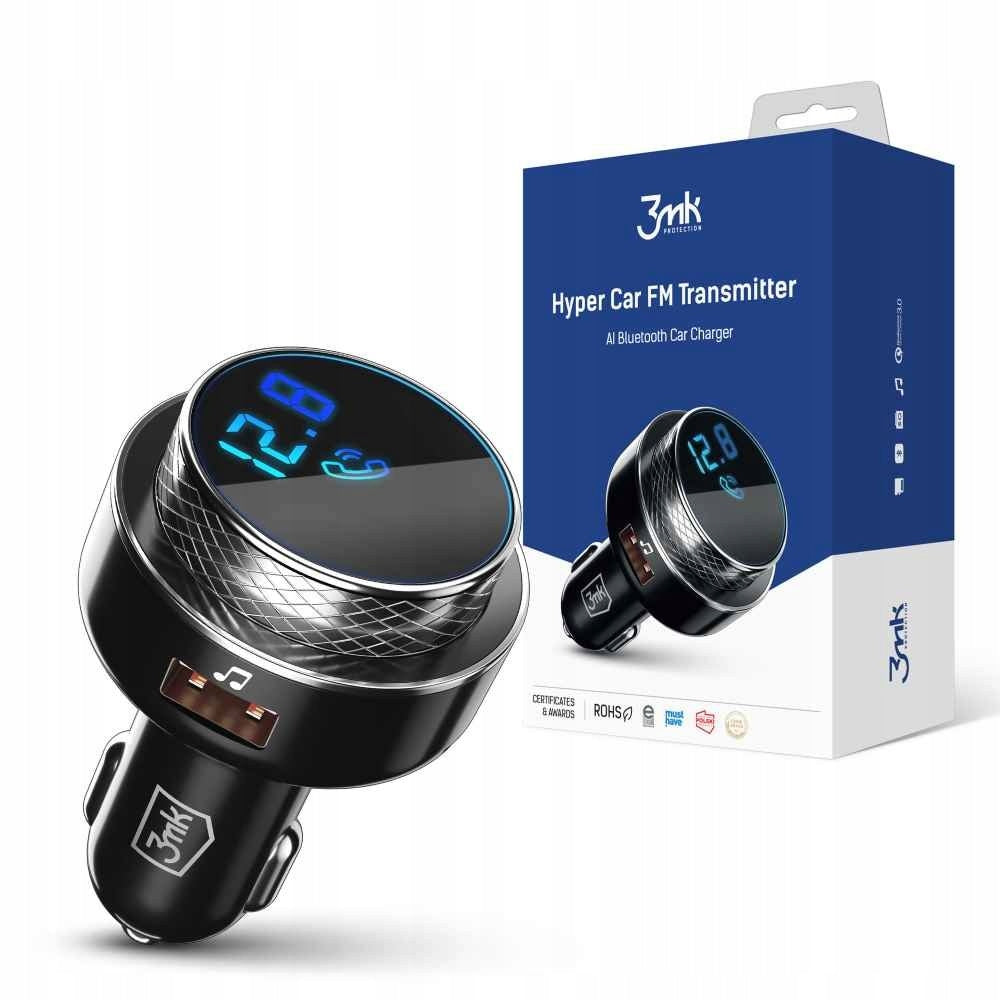 3MK Hyper Car FM LED Bluetooth 2x USB transmitter