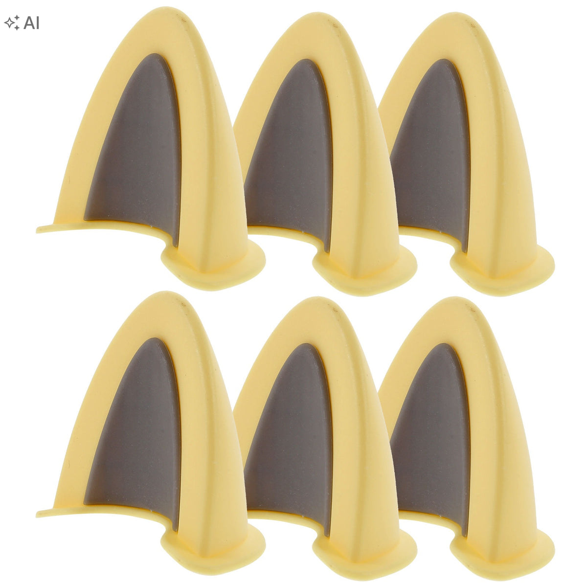 3PAIRS CREATIVE KITTEN EAR HELMET ORNAMENT STYLISH MOTORCYCLE HELMET DECOR Manufacturer no brand