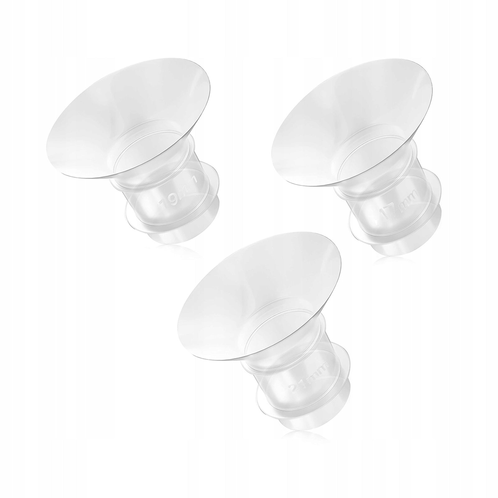 3PCS Pump Flange with Breast Milk Insert Breast Transformation C9