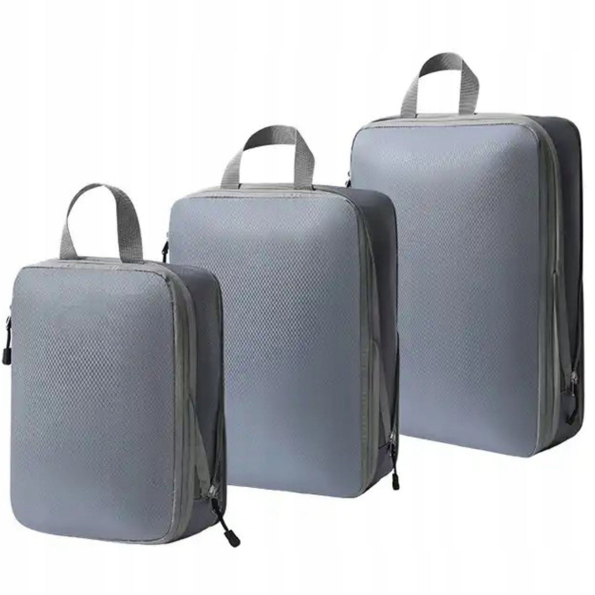 3PCS TRAVEL COMPRESSION ORGANIZER FOR PACKING XL CLOTHES BAG SUITCASE Packaging status original
