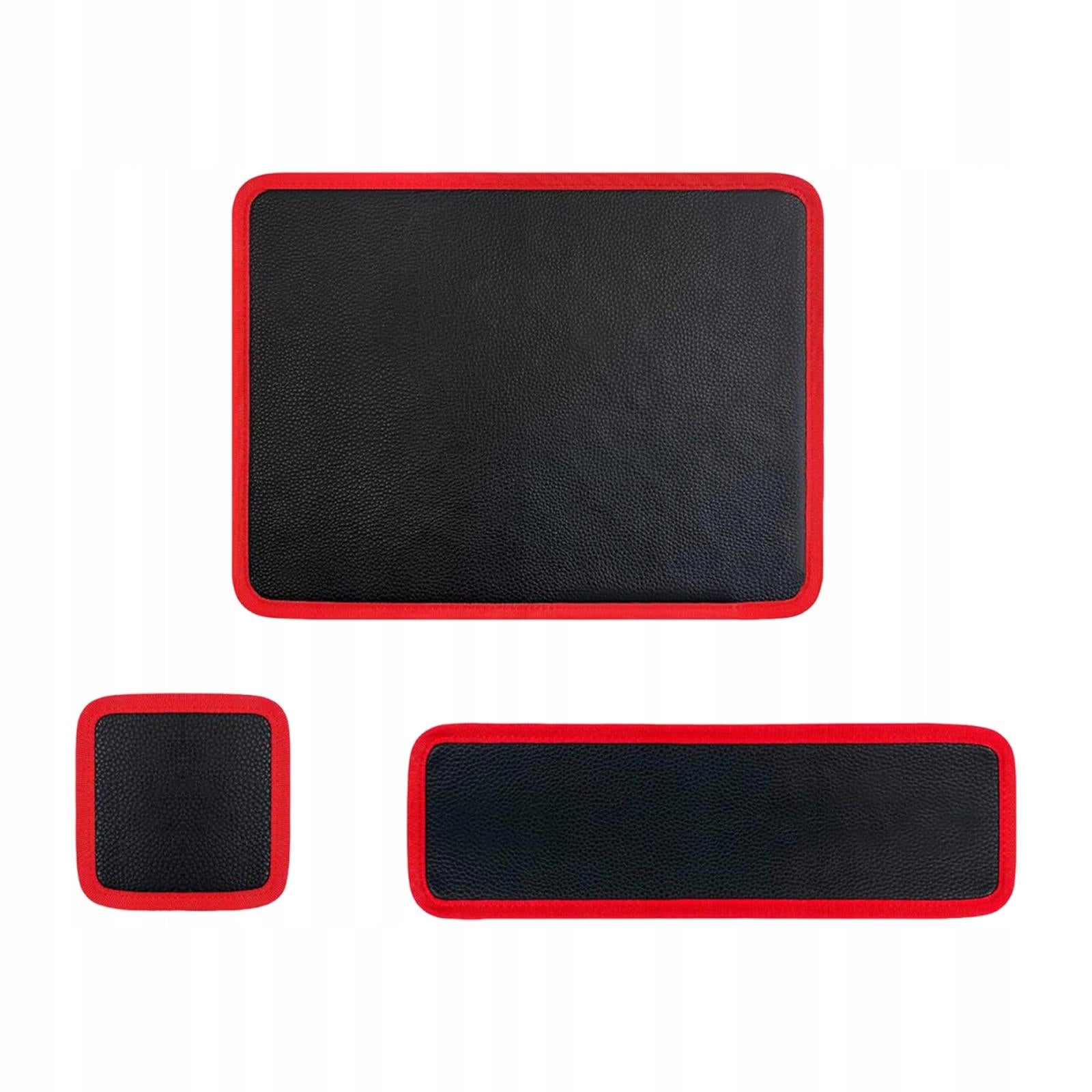 3Pcs Magnetic Tool Holder Magnetic Tool Mat Set Magnetic Mat Red