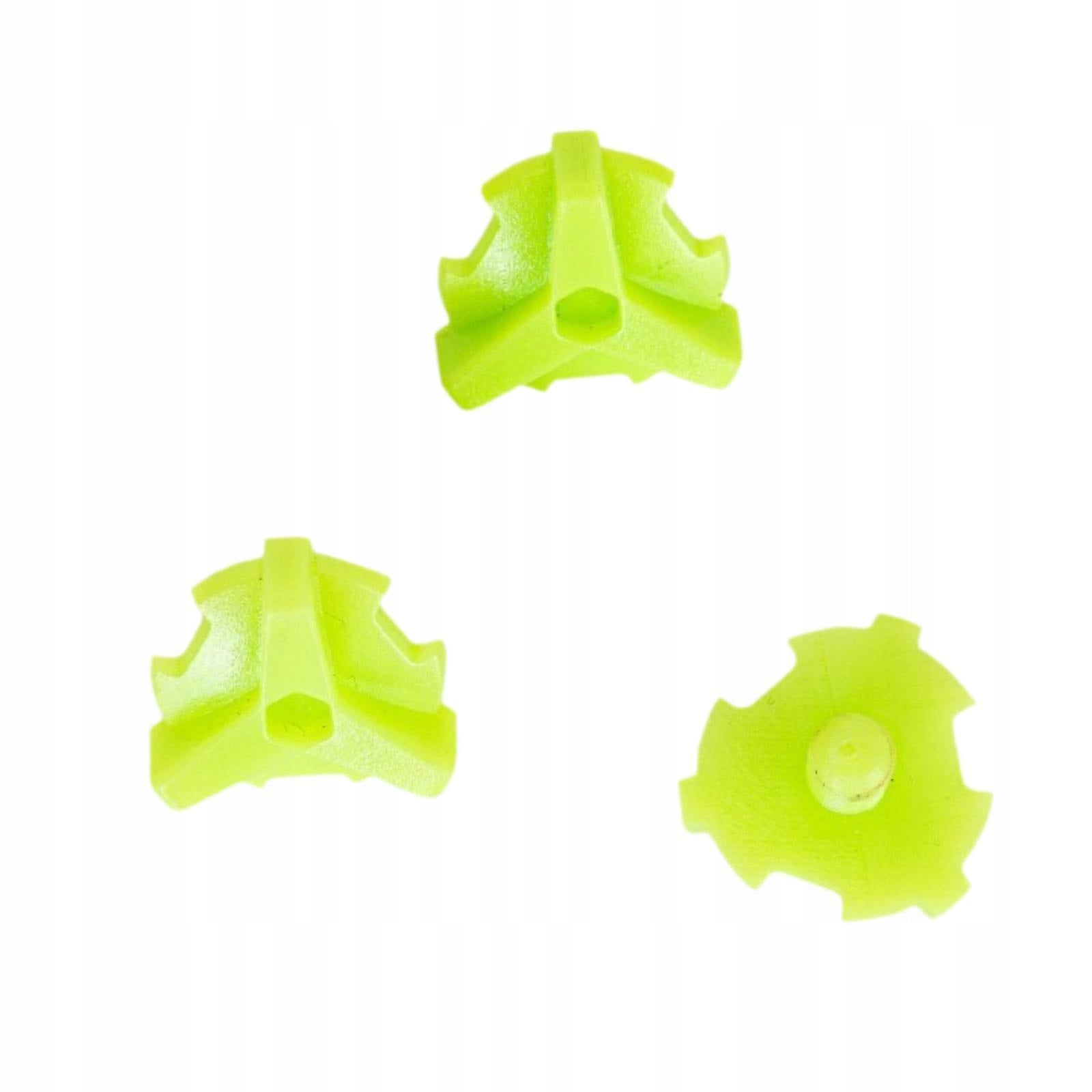 3Pcs Motorcycle Helmet Screws PC Replacement High Performance green Manufacturer no brand