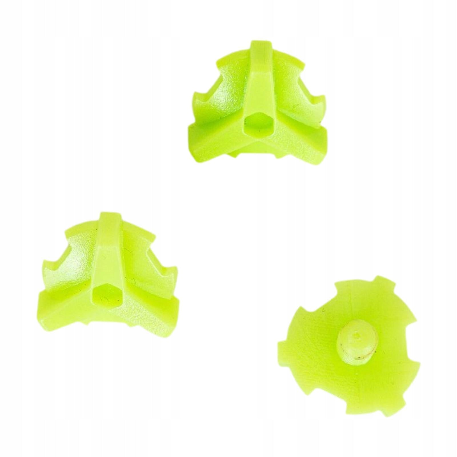 3Pcs Motorcycle Helmet Screws Premium Replacement Fixing Screws Spare green