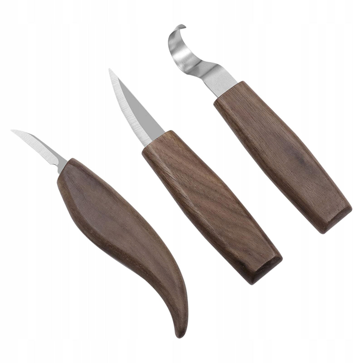 3Pcs Professional Whittling Wood Kit Woodworking Cutter Hand Tool Crafts