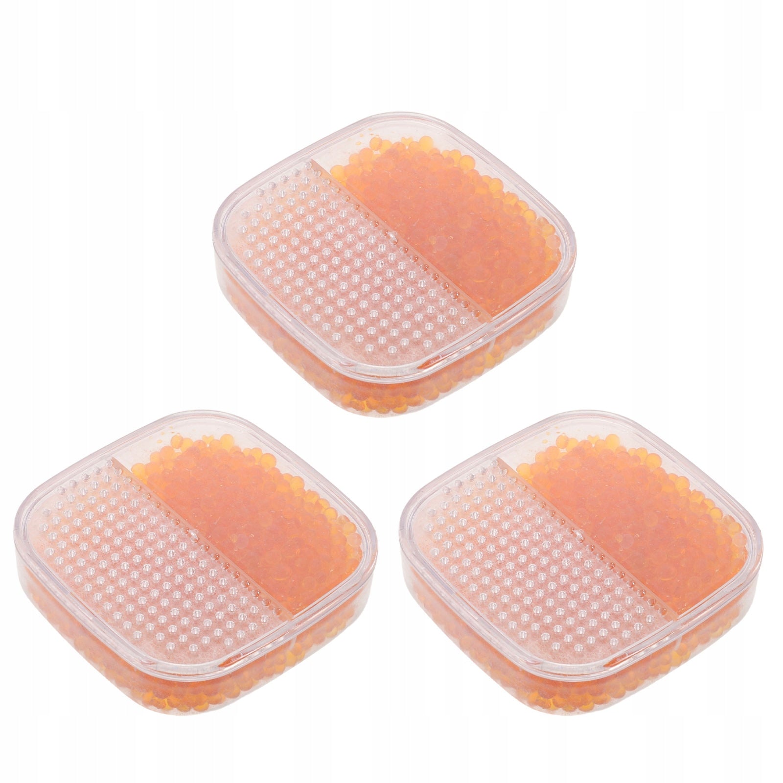 3Pcs Reusable Silicone Hearing Aid Drying Bricks with Moisture Control