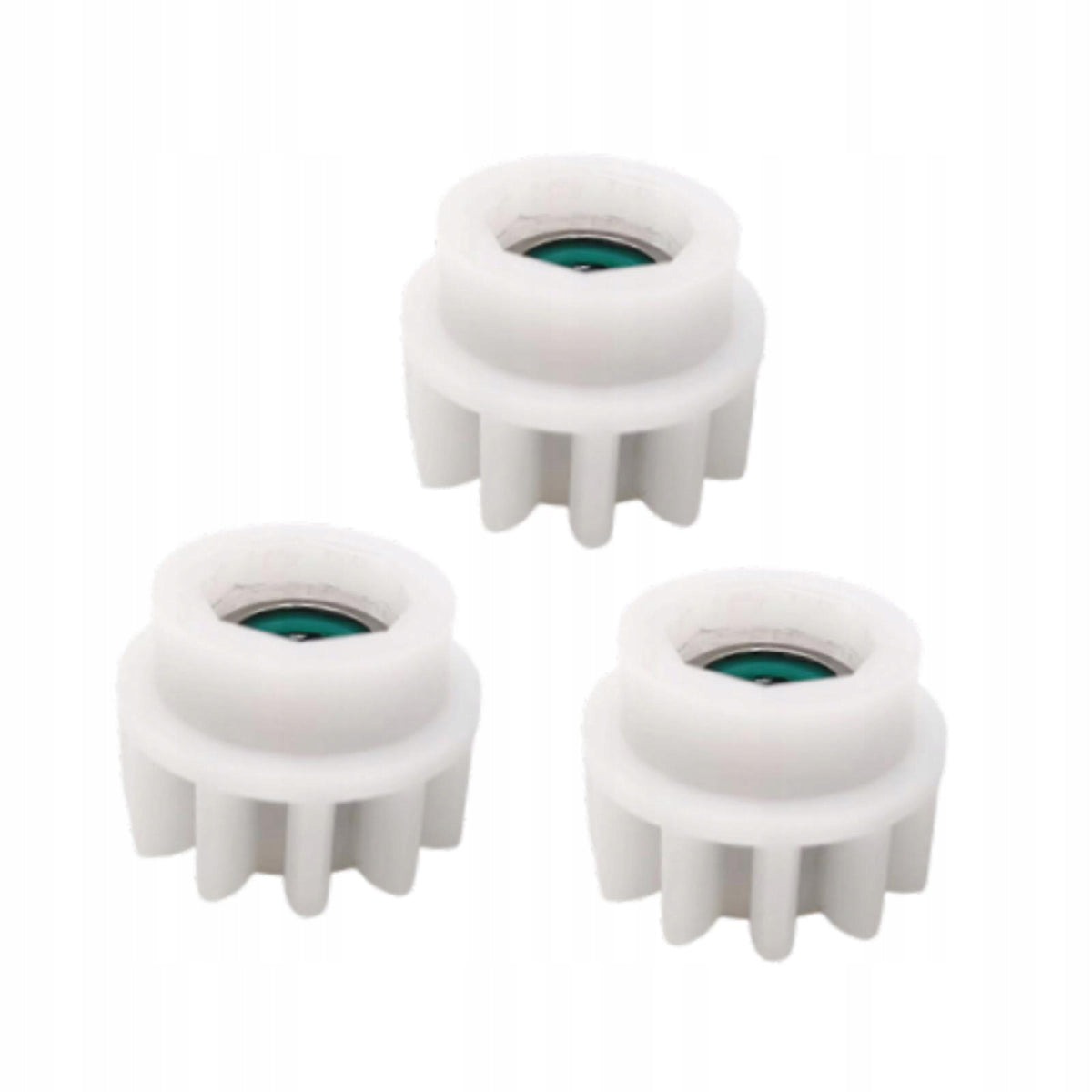 3Pcs Spin Mop Replacement Rustproof Easy Installation One way Clutch Packaging status original