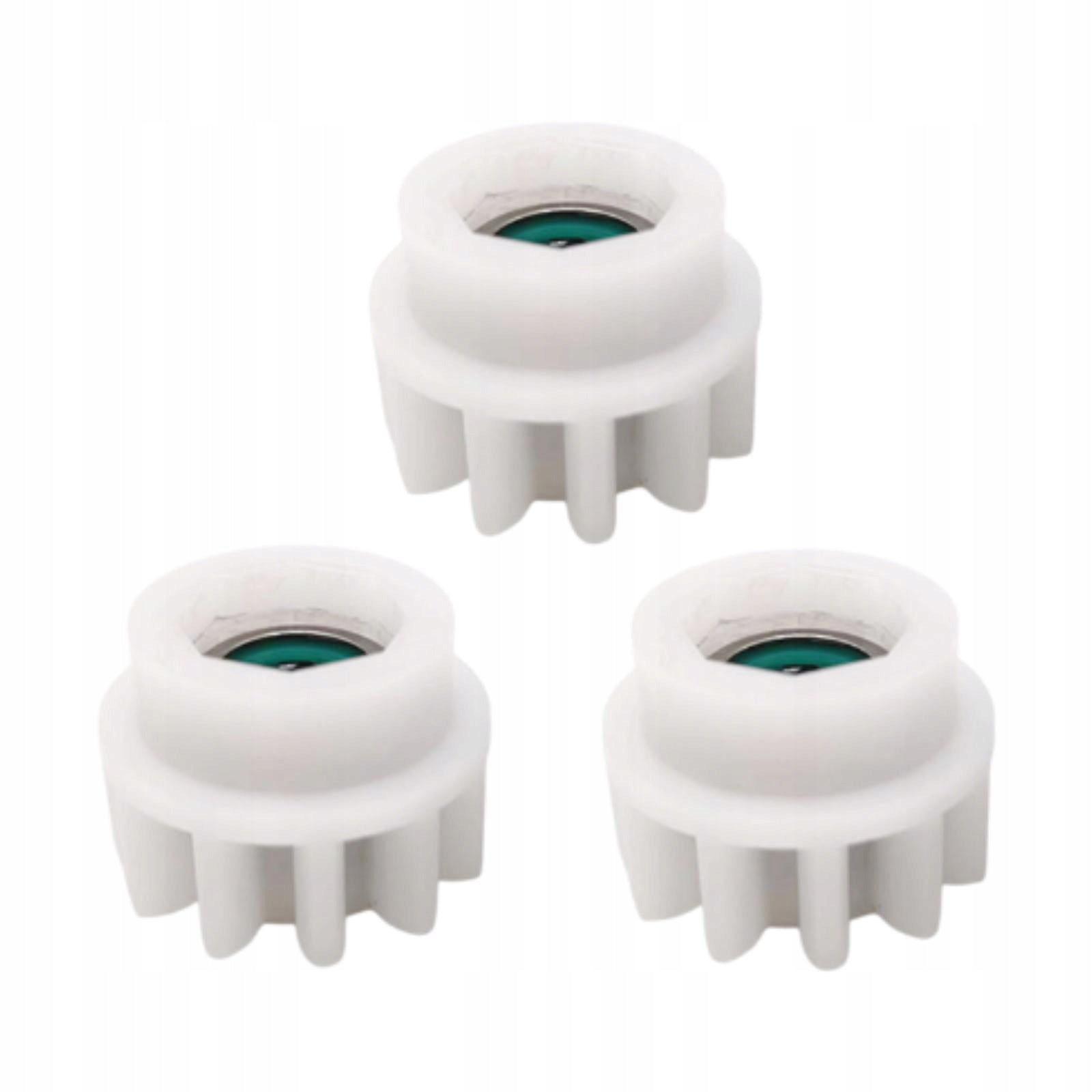 3Pcs Spin Mop Replacement Rustproof Easy Installation One way Clutch