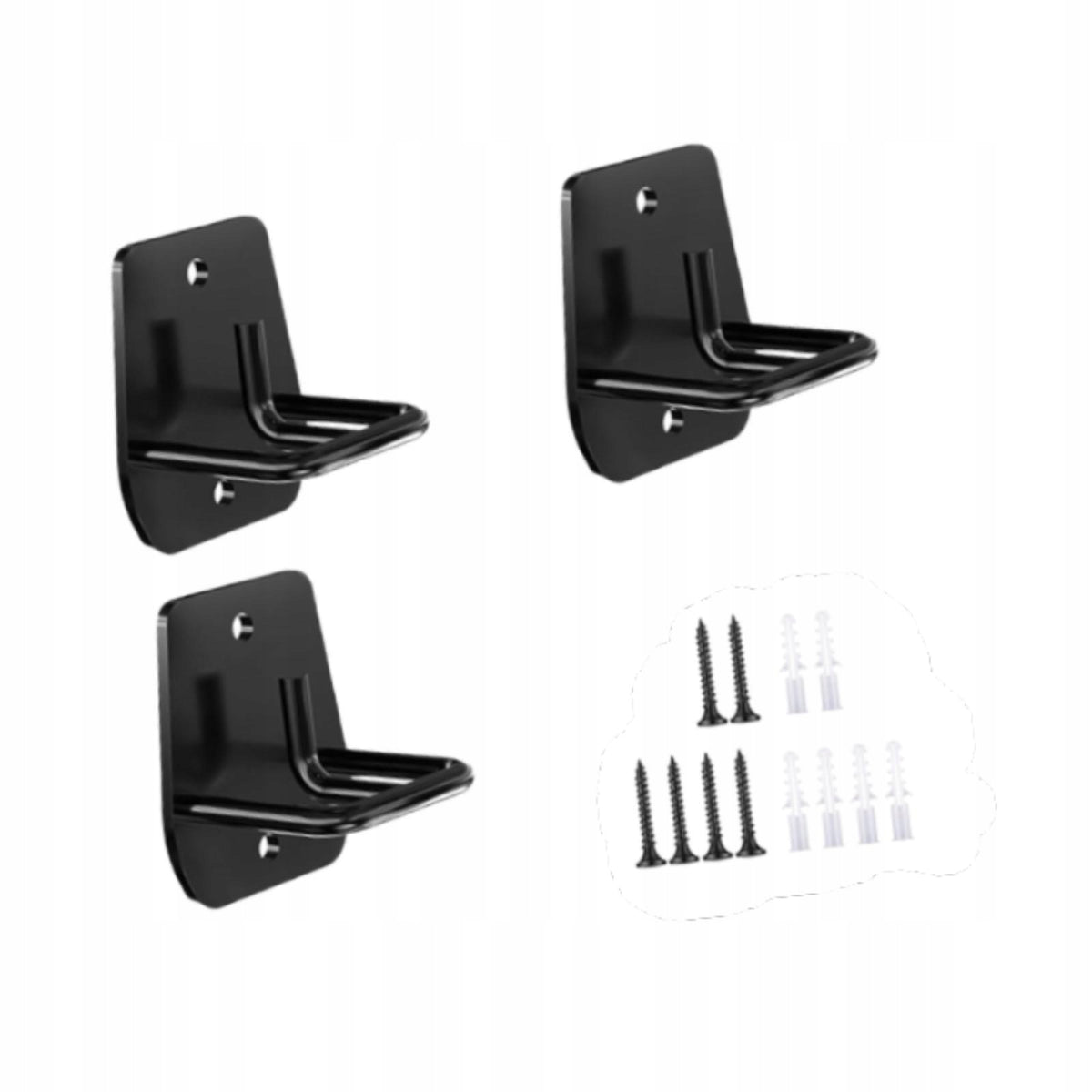 3Pcs Wall Mount Resistance Bands Anchors System for Squats Workout