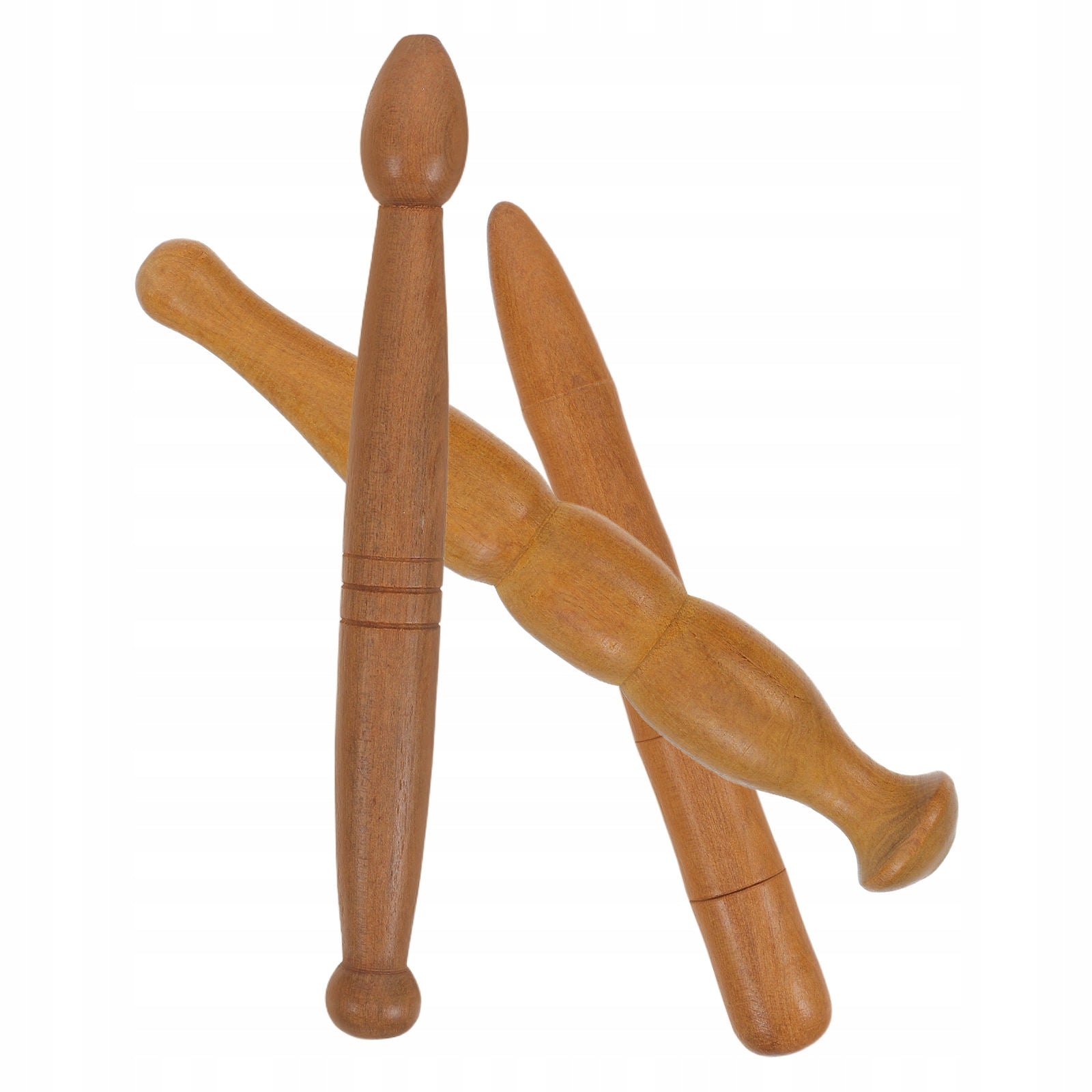 3Pcs Wooden Acupressure Massage Stick for Trigger Point Relief Brand no brand