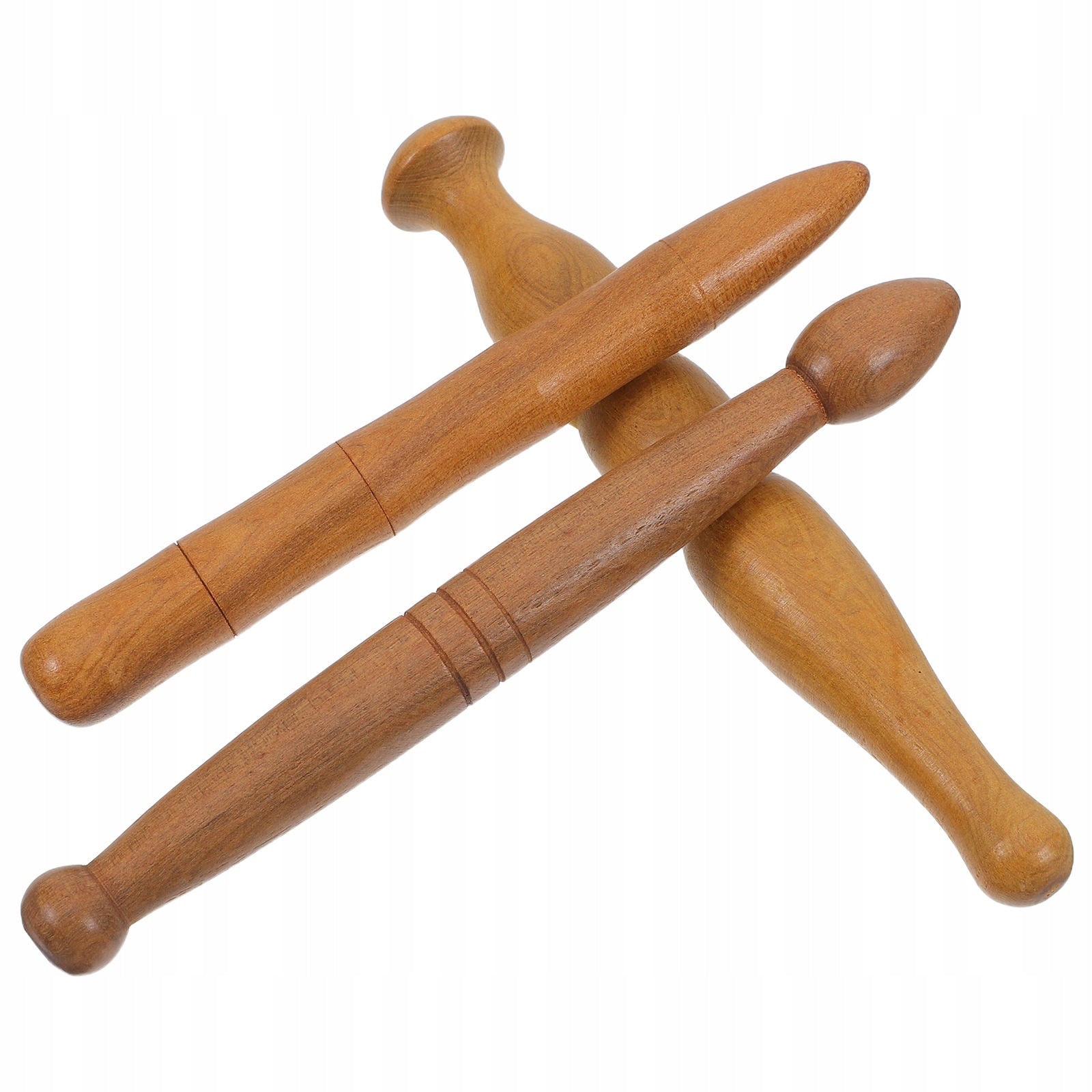 3Pcs Wooden Acupressure Massage Stick for Trigger Point Relief