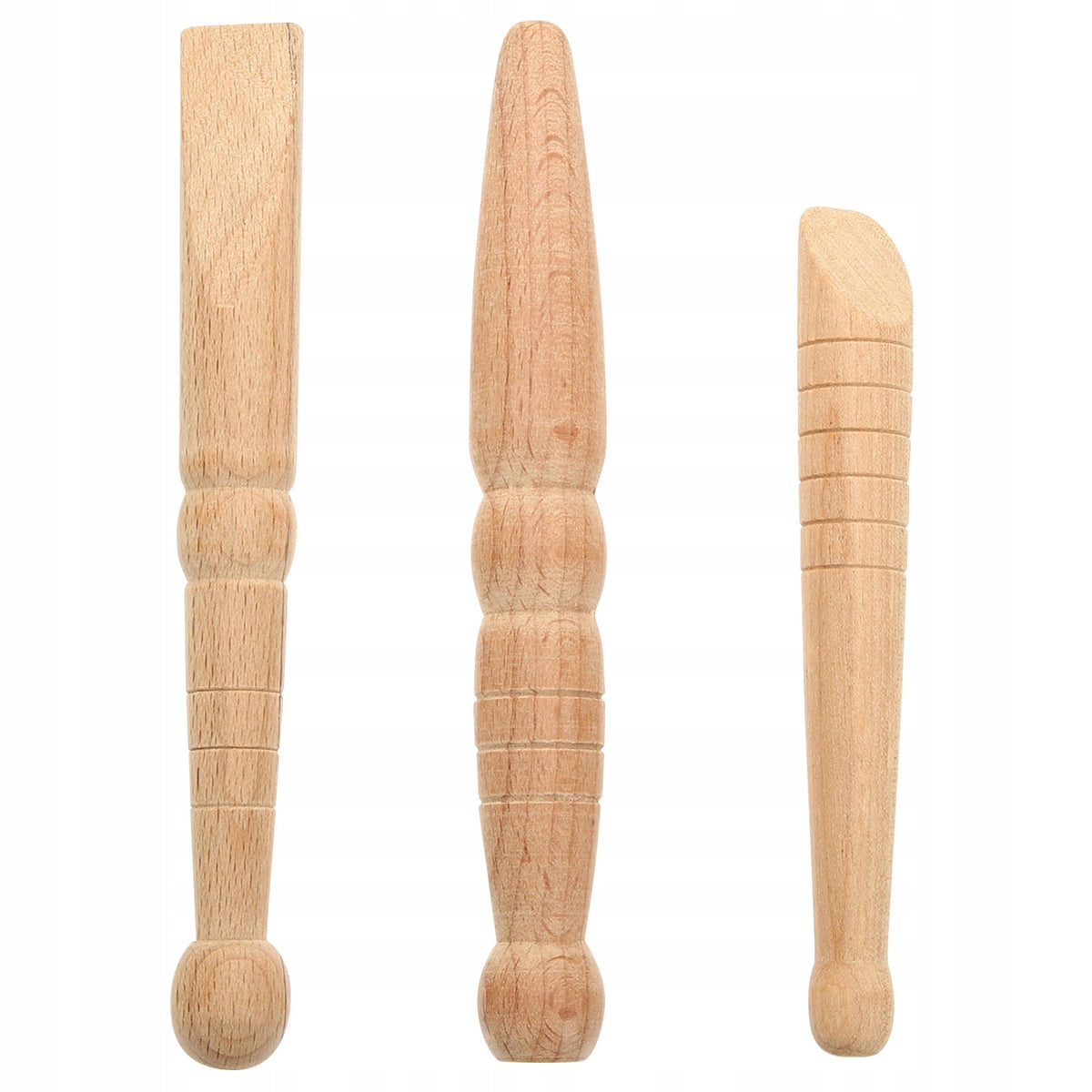 3Pcs Wooden Massage Sticks Foot & Body Reflexology Tools Brand no brand