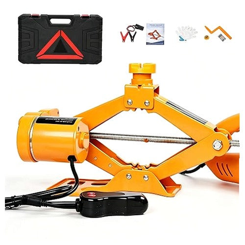 3T 12V ELECTRIC TRAPEZOIDAL LIFT FOR CAR TIRE REPLACEMENT FOR HOME
