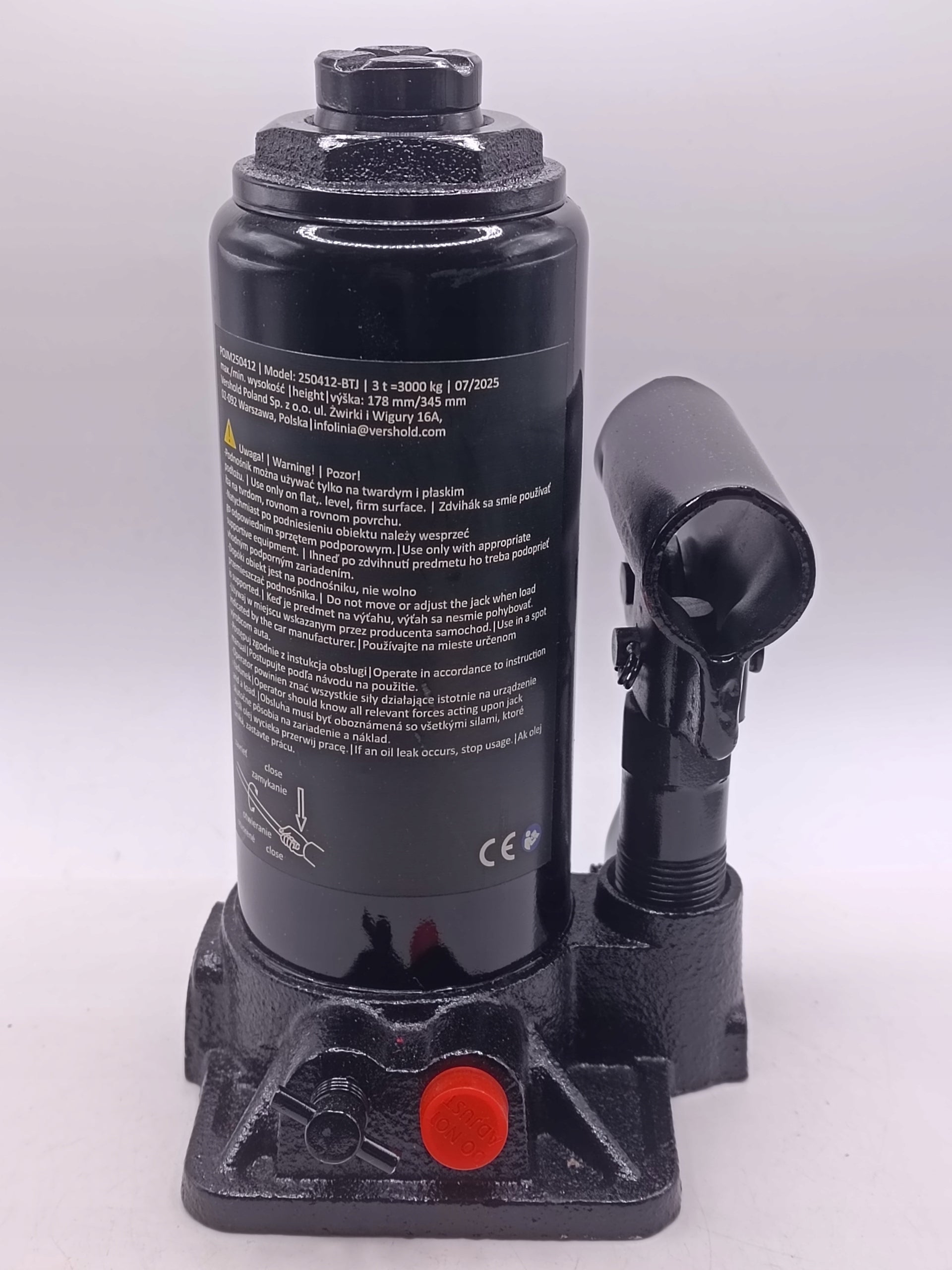 3T 3000KG BOLLARD HYDRAULIC LIFT FOR ALL CARS Brand GTMax