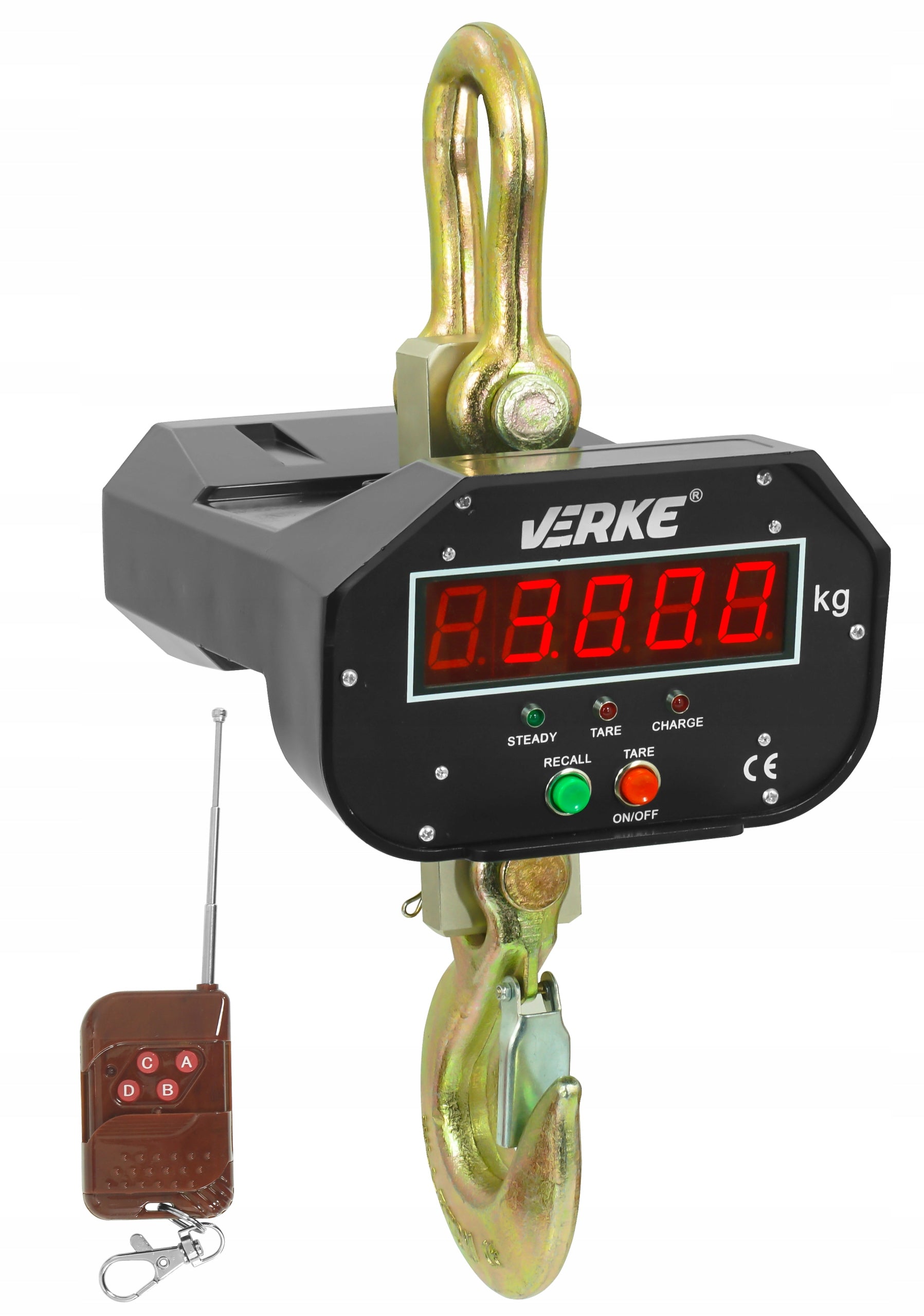3T ELECTRONIC HANGING STORAGE HOOK SCALE Brand Verke