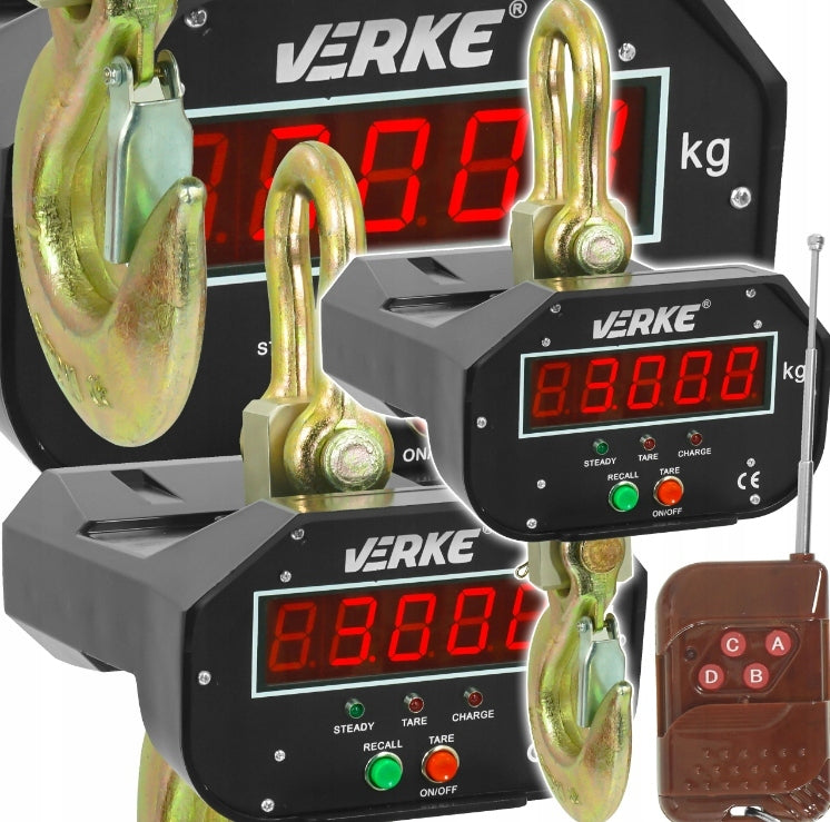 3T ELECTRONIC HANGING STORAGE HOOK SCALE