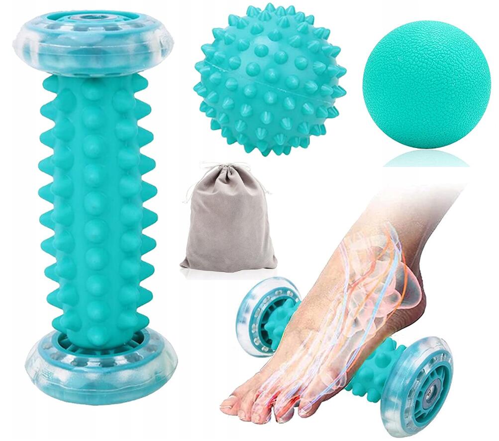 3X Foot Massage Roller Body Roller Massage Roller