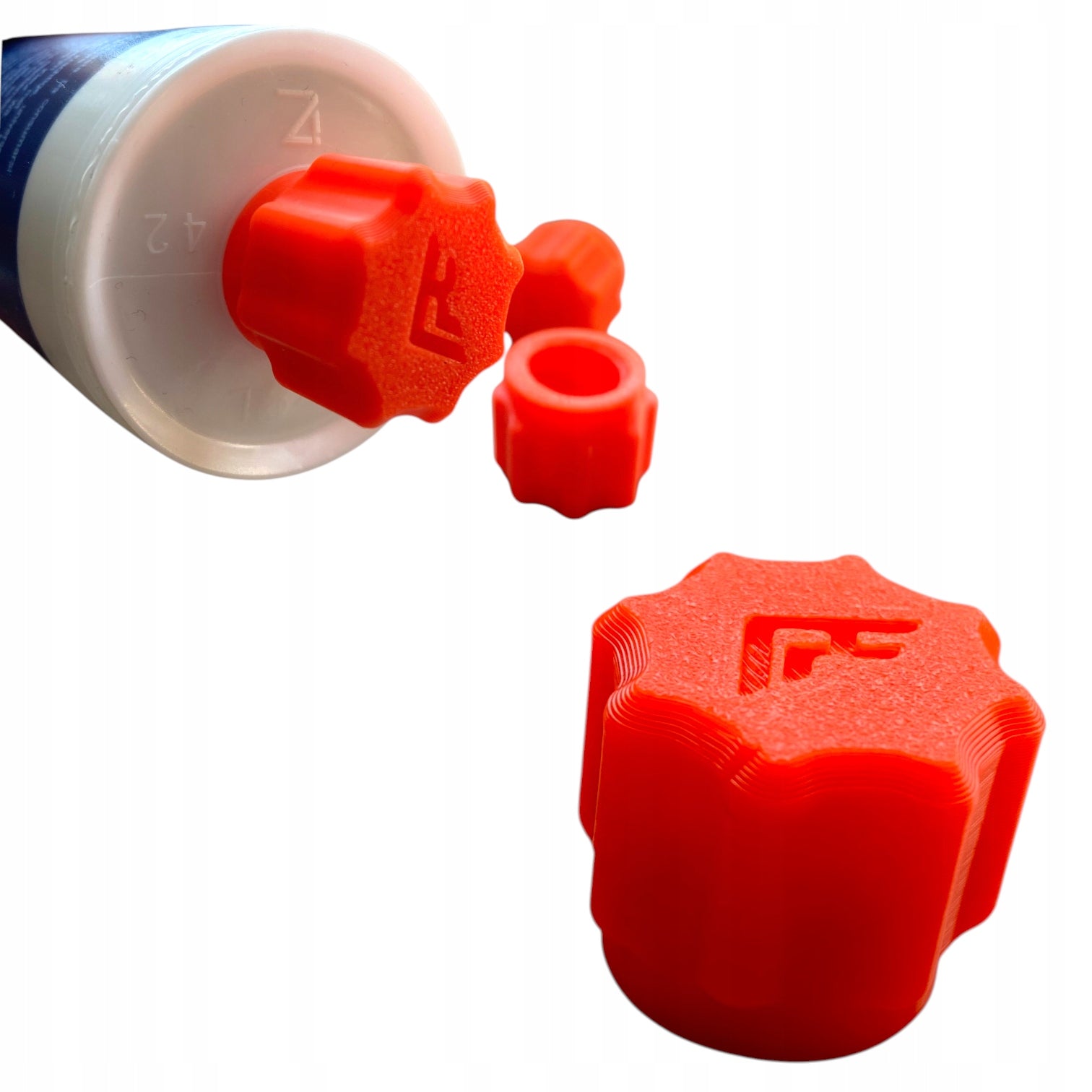 3X PLUG NUT FOR SILICONE GLUE TUBES ACRYLIC AGAINST DRYING Number of items in the set 3