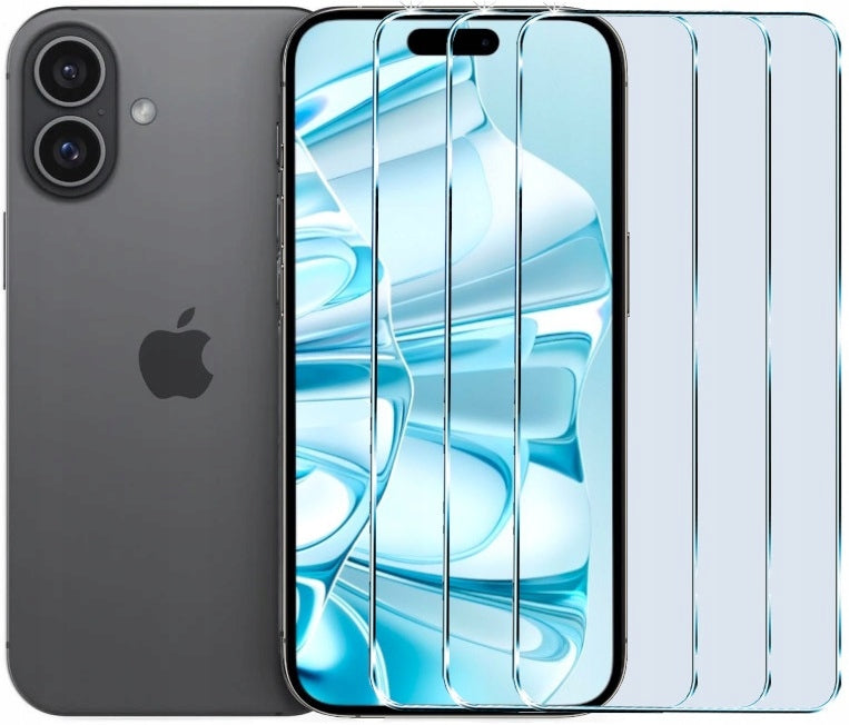 3X TEMPERED GLASS 9H FAST PROTECTIVE DISPLAY FOR APPLE iPHONE 16 Manufacturer code Szkiełko Szybka Folia Hartowana Na Ekran A187