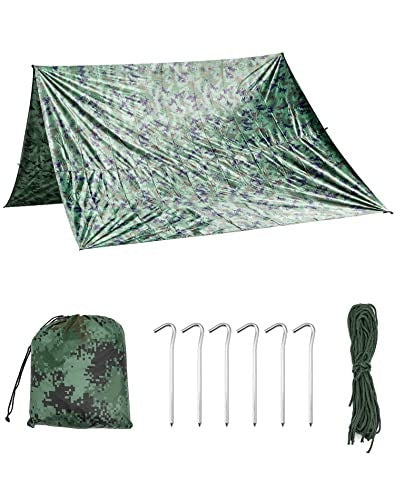 3X3M CAMOUFLAGE TENT TARPAULIN WATERPROOF CAMPING PICNIC SET Manufacturer code SWC5908201462533