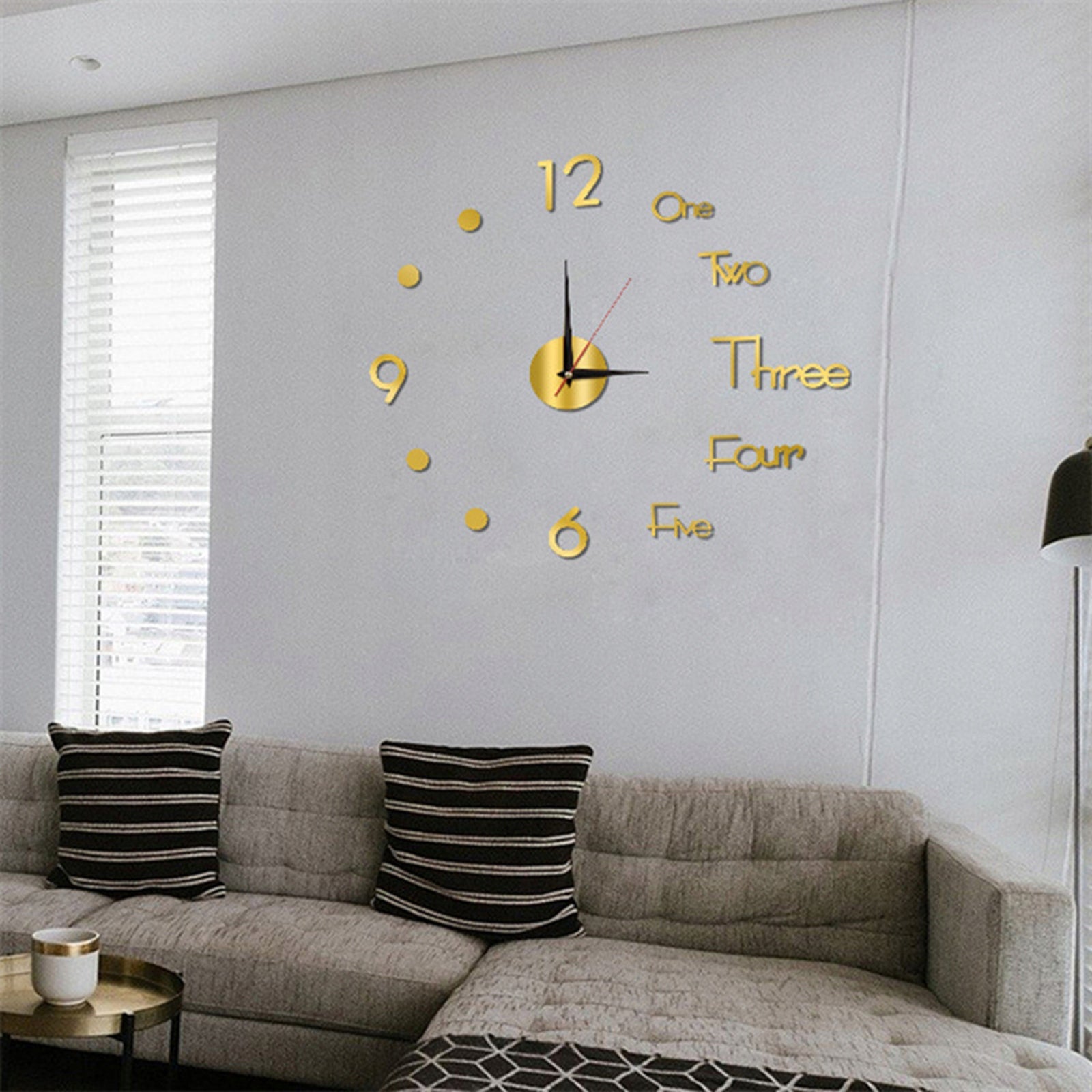 3d wall clock amazon creative acrylic wall clock diy mute zeg