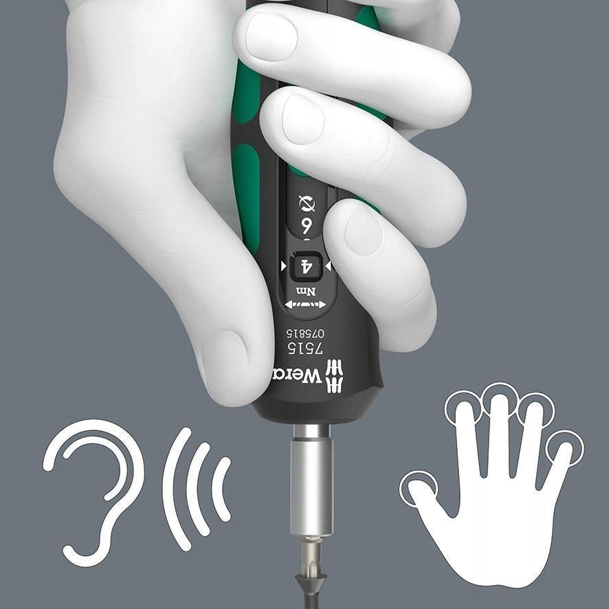 Sukimo momento atsuktuvas 2–6 Nm WERA Safe-Torque Speed