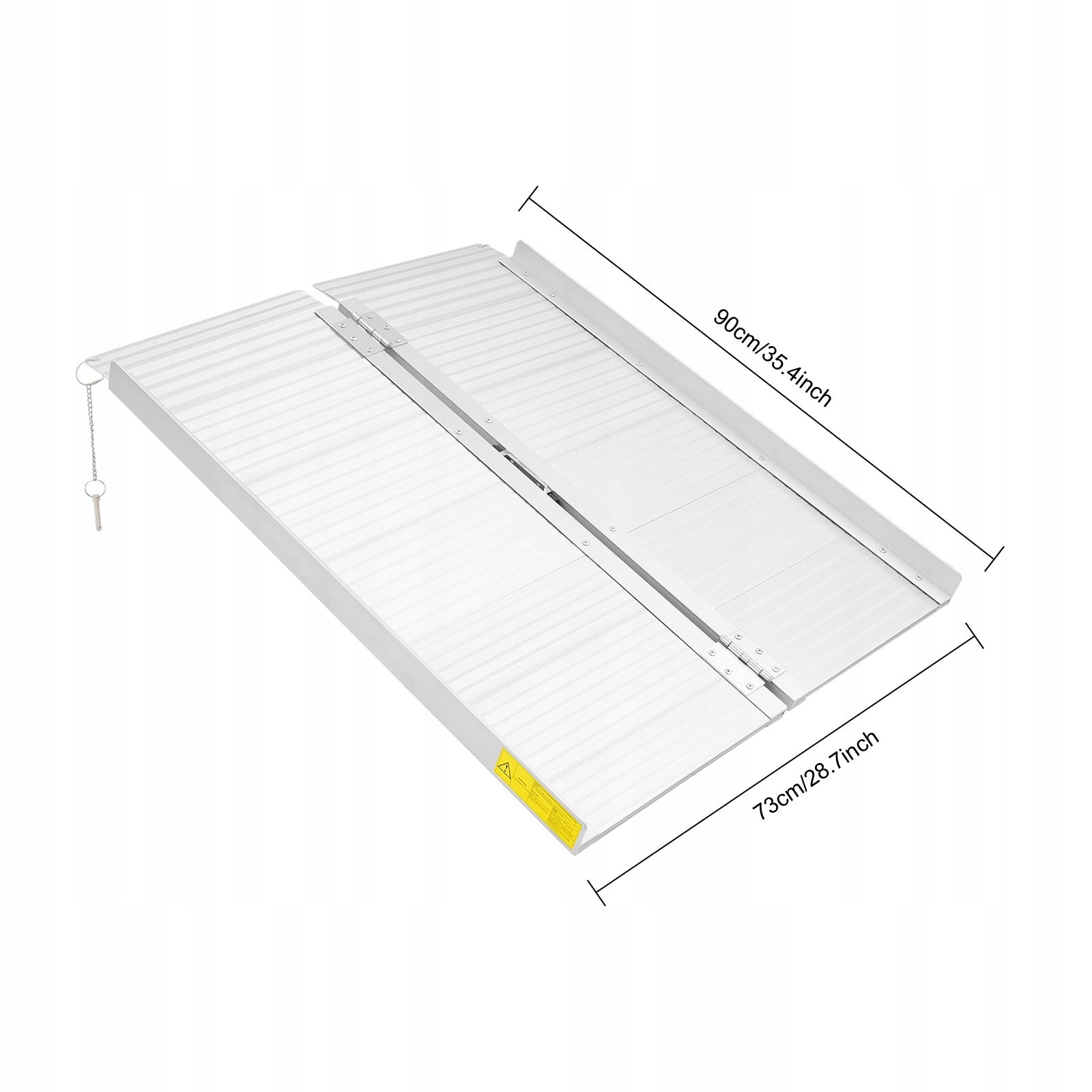 3ft Folding Wheelchair Ramp Portable Ramp 300kg Stainless Steel Manufacturer code dfshtrfdhv