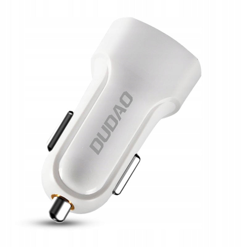 3in1 Car Phone Charging Kit Universal Cable White Output current 2400 mA