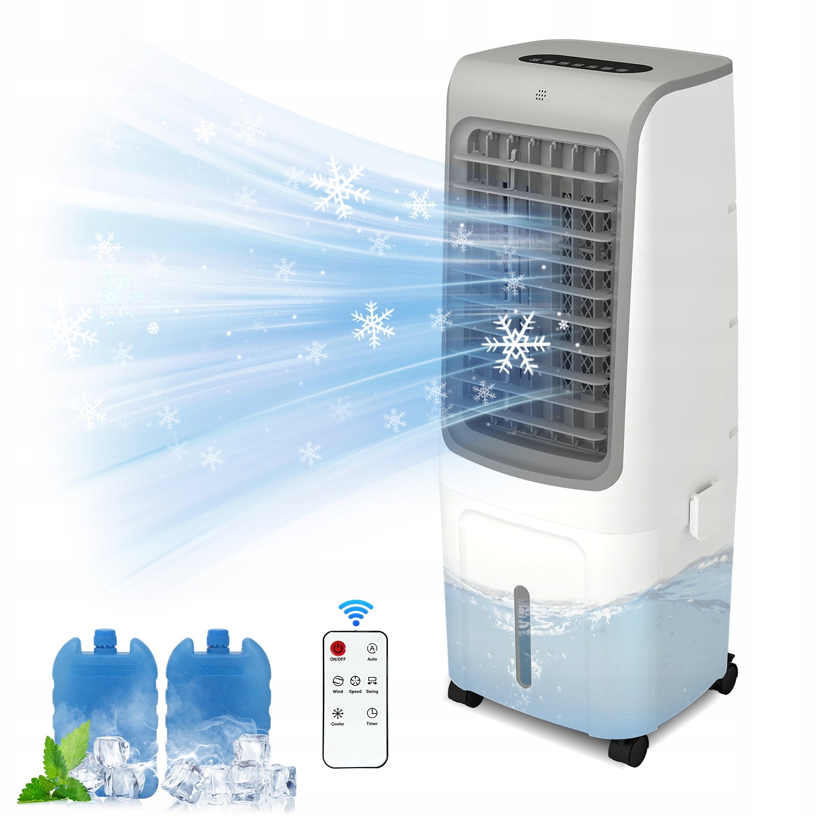 3in1 Evaporative Air Cooler 20L Air Conditioner Fan Remote Control