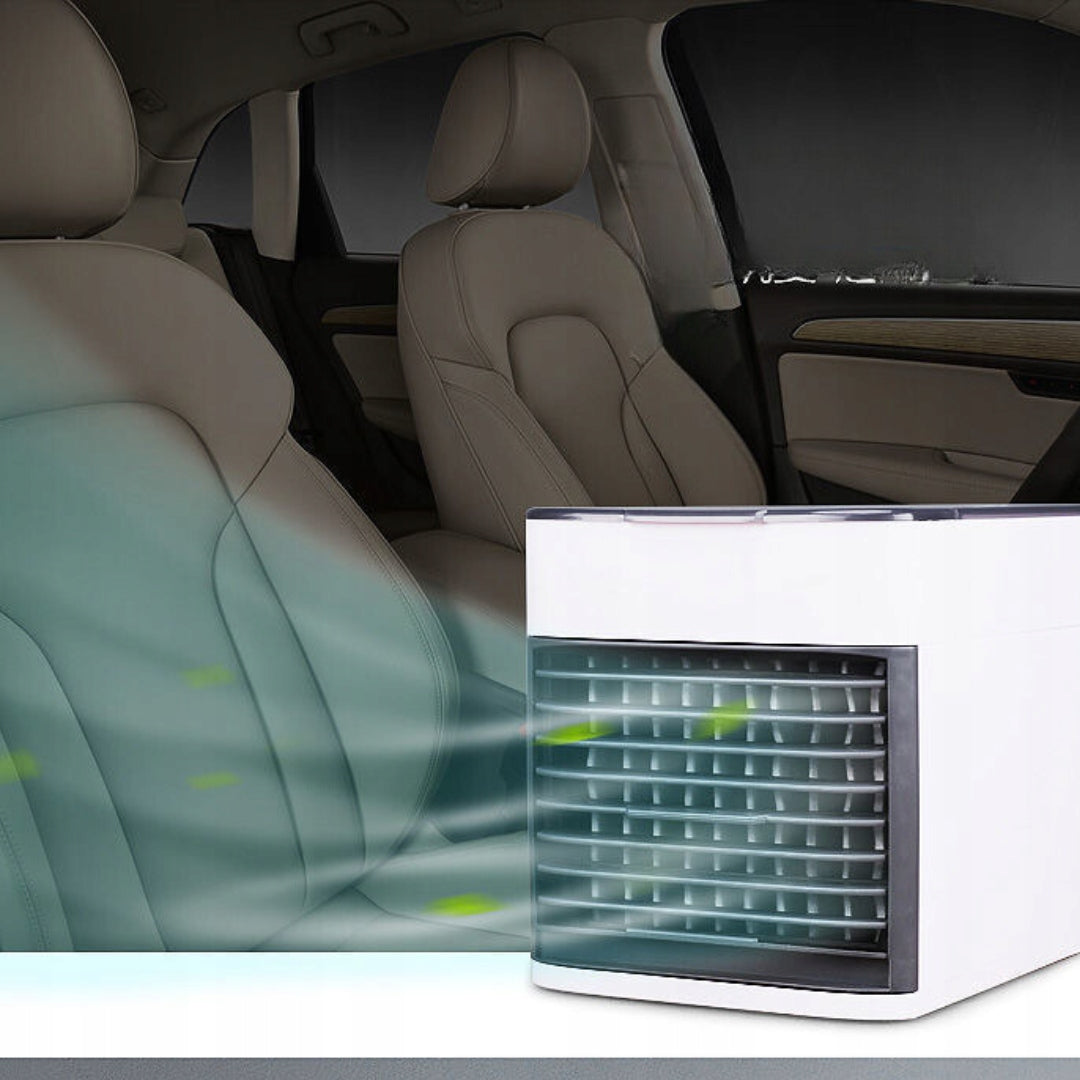 3in1 PORTABLE USB AIR CONDITIONER FOR WATER/ICE - COOLING FAN FOR HOME Model MINI