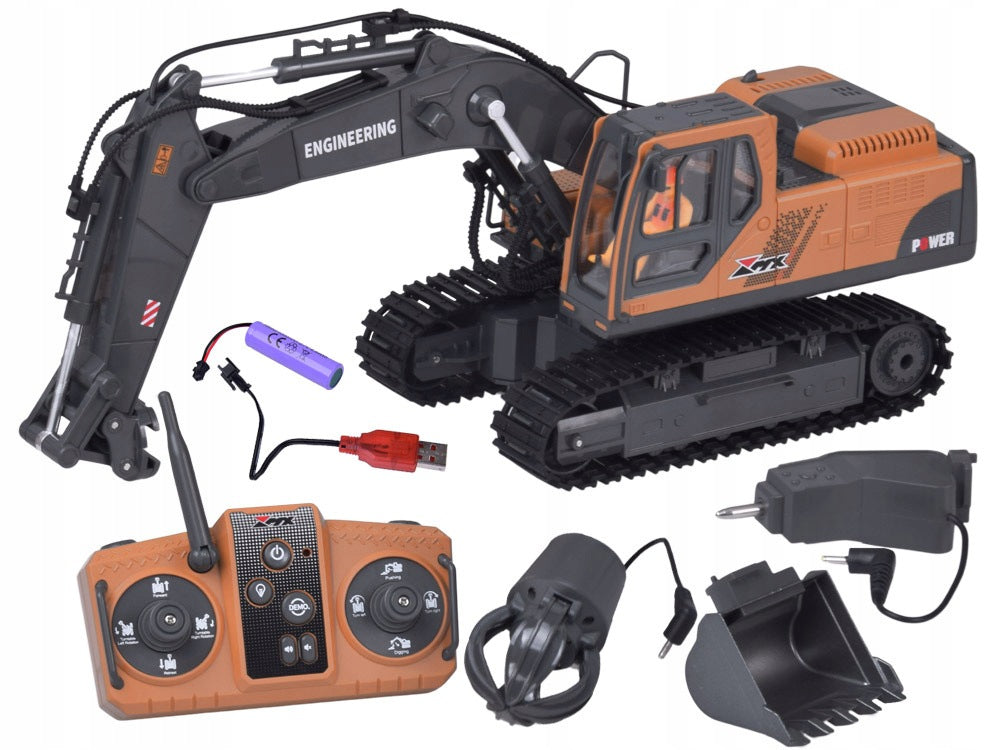 3in1 Remote Controlled Excavator Construction Vehicle Replacement Tips RC0752 Brand Jokomisiada