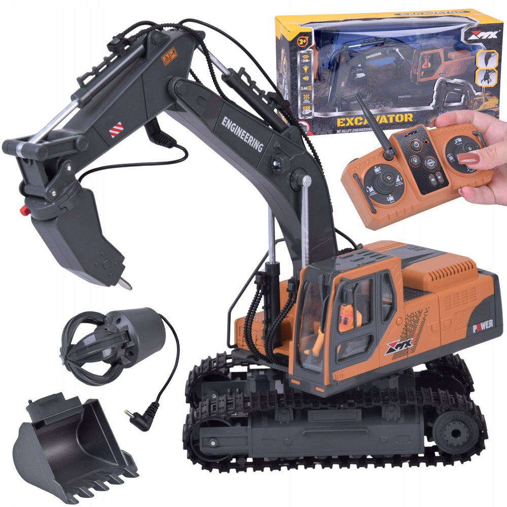 3in1 Remote Controlled Excavator Construction Vehicle Replacement Tips RC0752